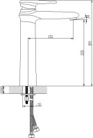Смеситель для раковины Lemark Status LM4409C