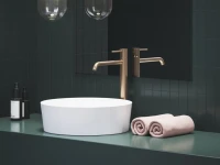 Смеситель для раковины Ravak Espirit ES 015.60 RGB брашированное розовое золото