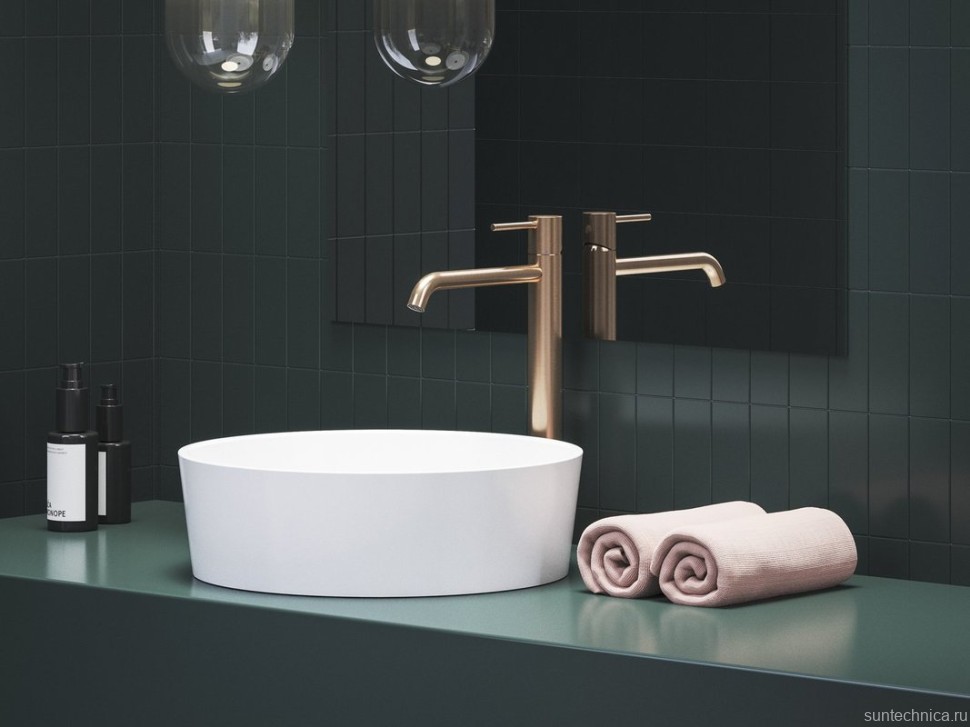 Смеситель для раковины Ravak Espirit ES 015.60 RGB брашированное розовое золото