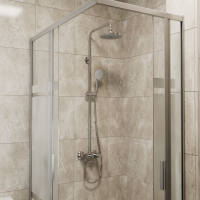 Душевая стойка D&K Bayern.Bamberg DA1553701B18 хром