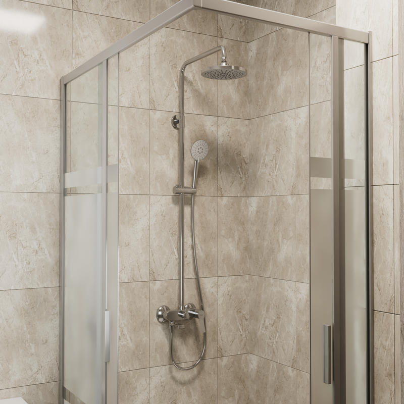 Душевая стойка D&K Bayern.Bamberg DA1553701B18 хром