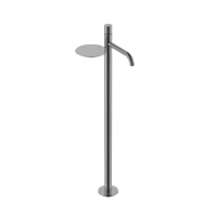 Напольный смеситель для раковины Boheme Stick 120-GM gun metal diamond Напольный смеситель для раковины Boheme Stick 120-GM gun metal diamond
