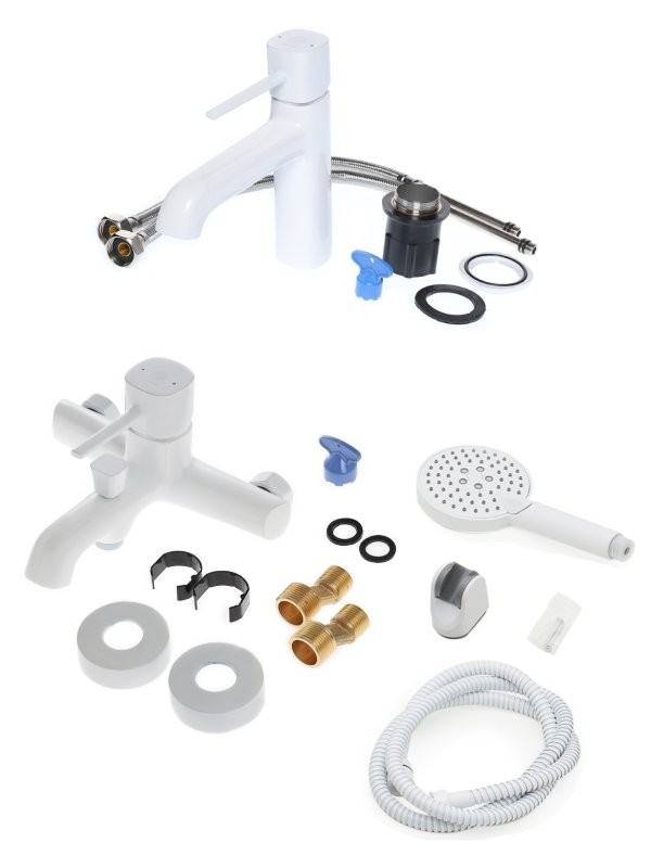 Комплект для ванной Orange Karl M05-311w белый