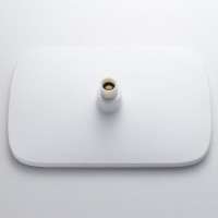 Душевая система / Тропический душ со смесителем встраиваемая Shevanik S4035C, белый