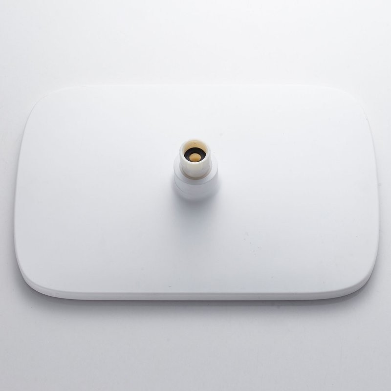 Душевая система / Тропический душ со смесителем встраиваемая Shevanik S4035C, белый