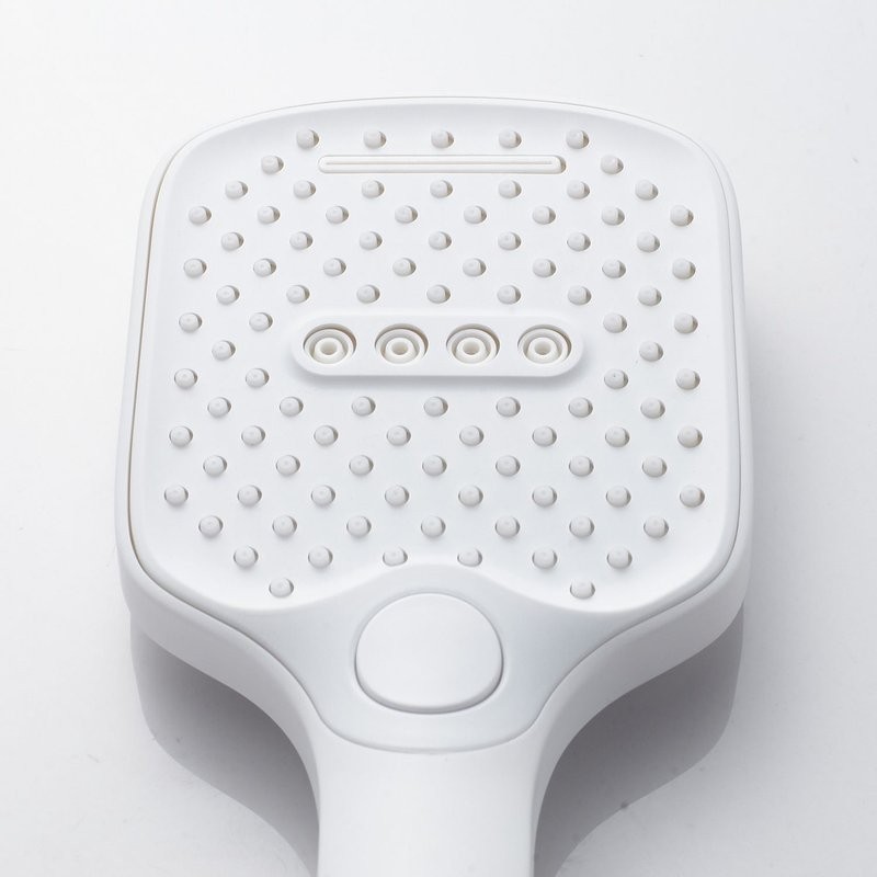 Душевая система / Тропический душ со смесителем встраиваемая Shevanik S4035C, белый