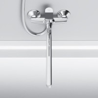 Смеситель с длинным изливом для ванны AM.PM X-Joy F85A90200 хром Смеситель с длинным изливом для ванны AM.PM X-Joy F85A90200 хром