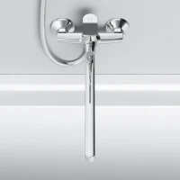 Смеситель с длинным изливом для ванны AM.PM X-Joy F85A90200 хром Смеситель с длинным изливом для ванны AM.PM X-Joy F85A90200 хром