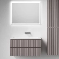 Мебель для ванной комнаты Sancos Snob R 90 подвесная, doha soft, раковина СN7019wx