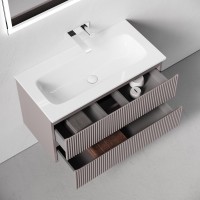 Мебель для ванной комнаты Sancos Snob R 90 подвесная, doha soft, раковина СN7019wx