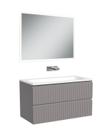 Мебель для ванной комнаты Sancos Snob R 90 подвесная, doha soft, раковина СN7019wx