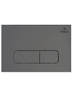 Кнопка смыва для унитаза AltroBagno Beni aggiuntivi AltroBagnoPFP002GM пластик, цвет оружейная сталь