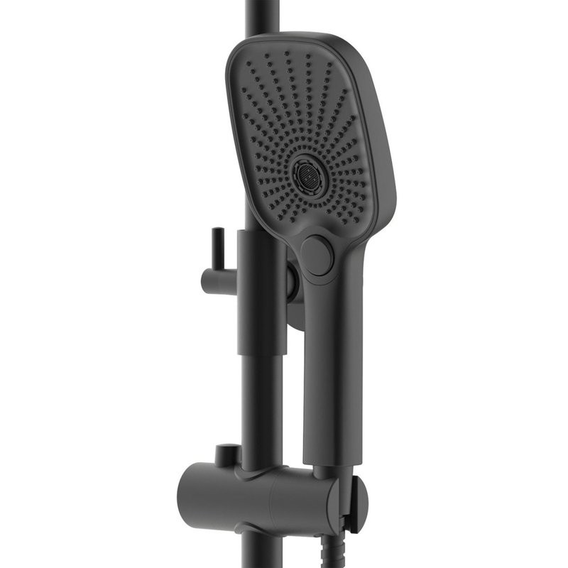 Душевая стойка AZARIO Escaro AZ-K2374B черный матовый