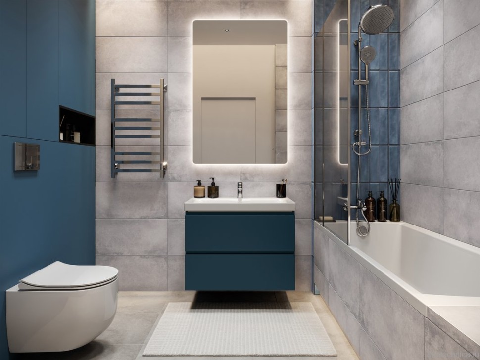 Душевая стойка Cersanit Вайб (Vibe) 68346 хром