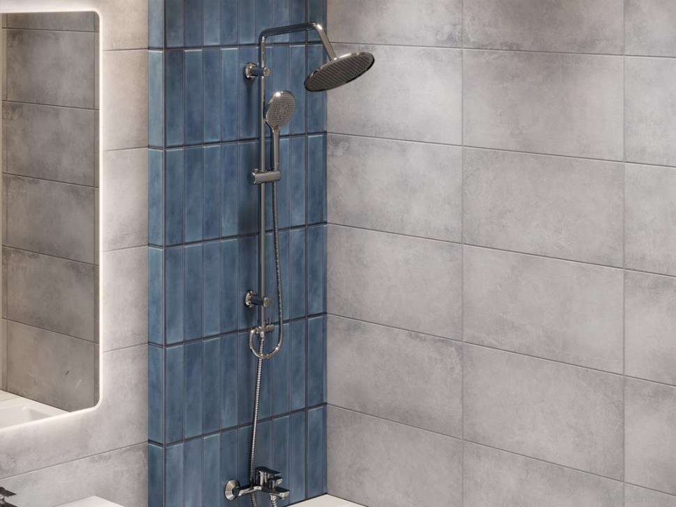 Душевая стойка Cersanit Вайб (Vibe) 68346 хром