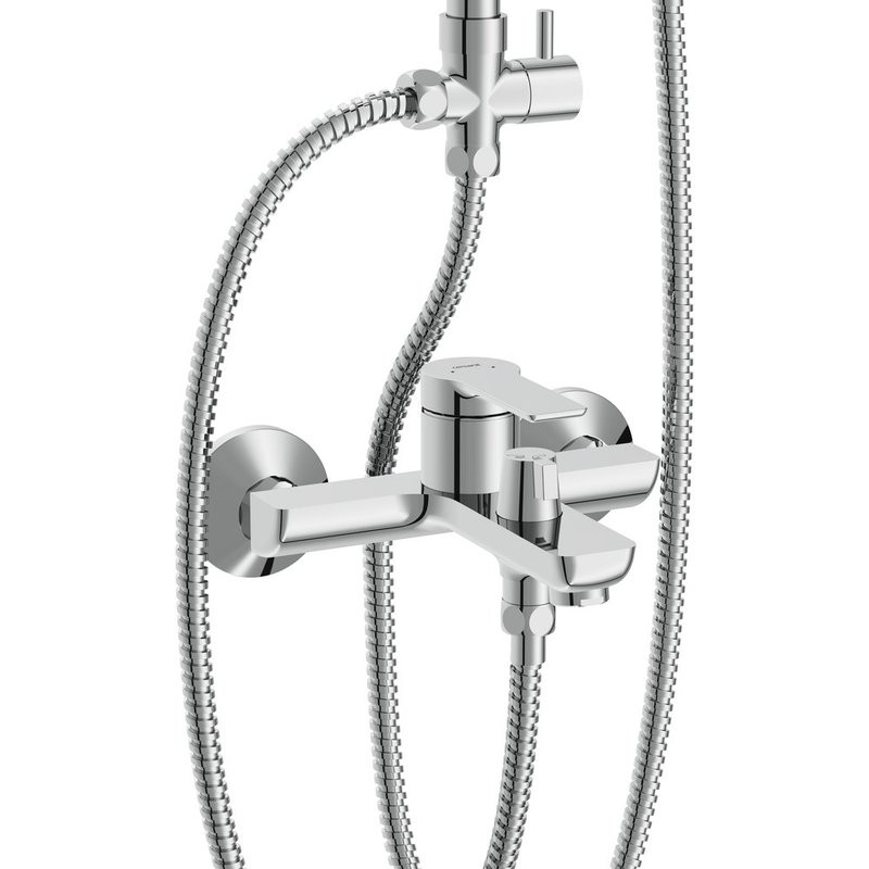 Душевая стойка Cersanit Вайб (Vibe) 68346 хром