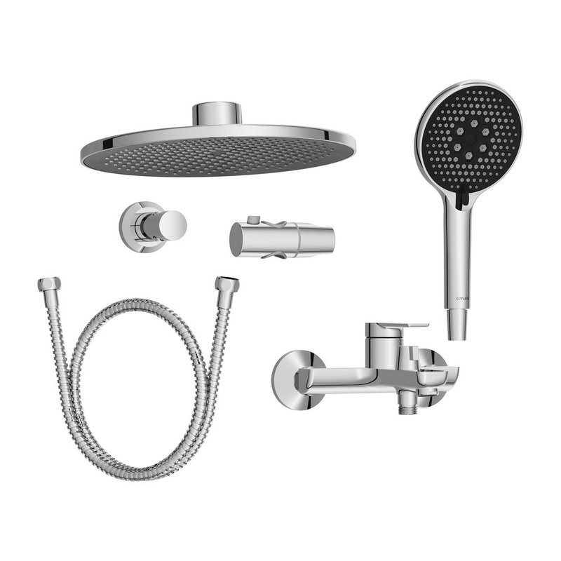 Душевая стойка Cersanit Вайб (Vibe) 68346 хром