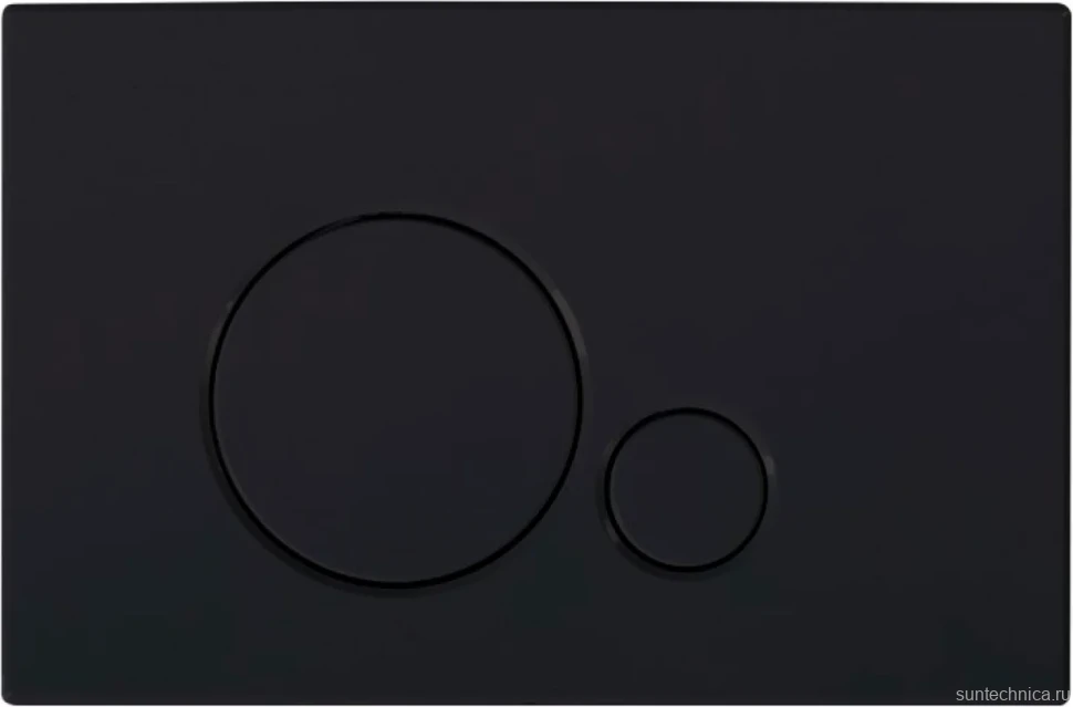 Кнопка смыва BelBagno Sfera BB017-SR-NERO.M черный матовый