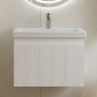 Мебель для ванной комнаты Vigo Finlay 60 подвесная, 1 ящик, матовая белая