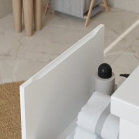 Мебель для ванной комнаты Vigo Finlay 60 подвесная, 1 ящик, матовая белая