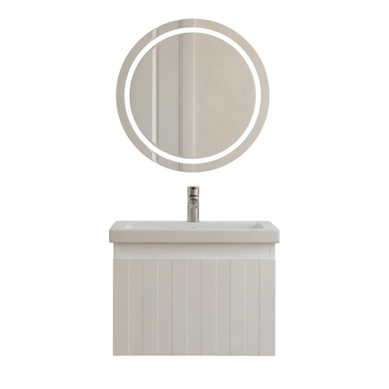 Мебель для ванной комнаты Vigo Finlay 60 подвесная, 1 ящик, матовая белая