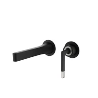Смеситель для раковины Boheme Duo 165-B С ВНУТРЕННЕЙ ЧАСТЬЮ, black