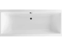 Акриловая ванна Excellent Pryzmat 190x90 см, встраиваемая, белая, на ножках