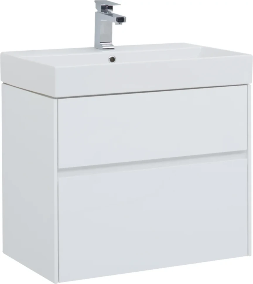 Тумба с раковиной Aquanet Polya 70