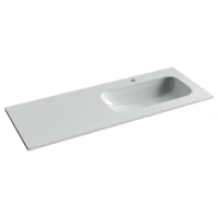 Тумба с раковиной Sancos Very 120 R подвесная, 1 ящик, doha soft