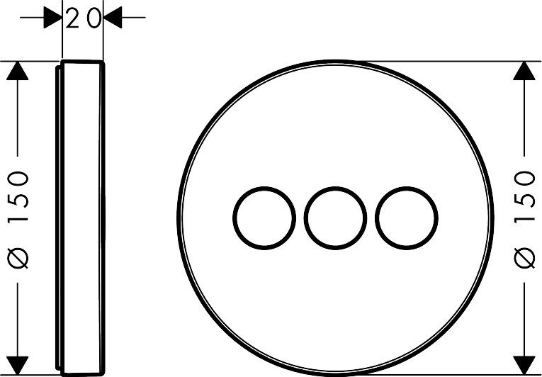 Душевой комплект Hansgrohe Raindance Select E 300 (3 jet) 26468000 + 27802000 + 27506000 + 15741000 + 15745000