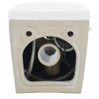 Унитаз подвесной Abber Bequem AC1108P безободковый, с микролифтом, белый