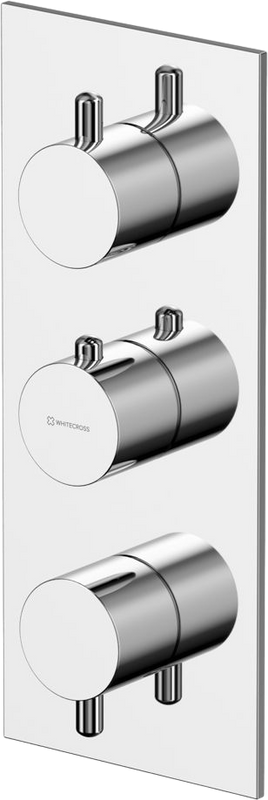 Термостатический смеситель встраиваемый WHITECROSS Y Y1238CR С ВНУТРЕННЕЙ ЧАСТЬЮ, для ванны с душем, хром