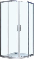 Душевой уголок Vincea Alpha VSQ-3AL900CL 90x90, профиль хром, стекло прозрачное