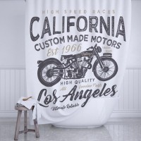 Штора для ванной Fixsen 2500 California FX-2500 без колец Штора для ванной Fixsen 2500 California FX-2500 без колец