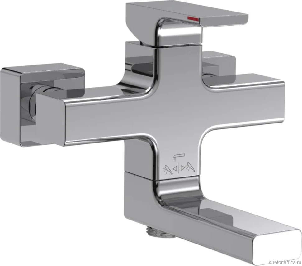 Смеситель для ванны с душем Jacob Delafon Strayt E45370-CP
