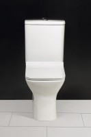 Унитаз-компакт напольный BelBagno Romano BB248CPR-P безободковый, с микролифтом, бачок BB248T