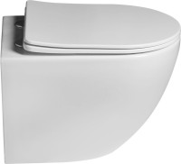 Унитаз подвесной SantiLine SL-5005 безободковый, с микролифтом