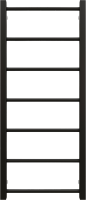 Полотенцесушитель водяной Grota Simple 100x43, RAL9005 черный матовый
