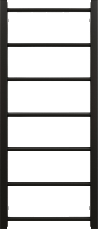 Полотенцесушитель водяной Grota Simple 100x43, RAL9005 черный матовый