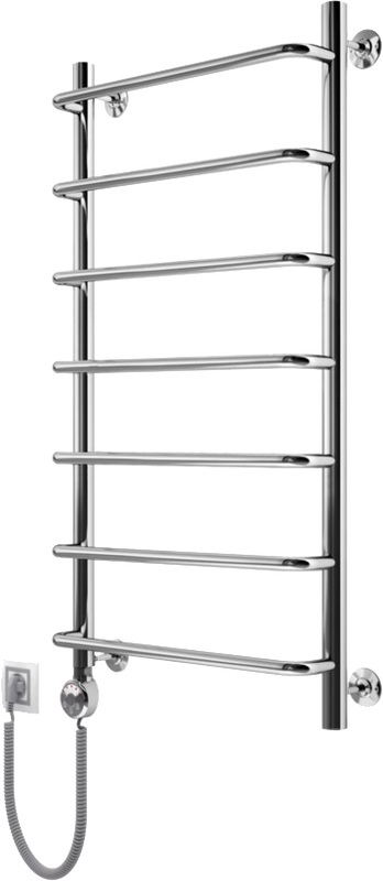 Полотенцесушитель электрический Маргроид Вид 8 08-10050-257L 105x55 см, подключение слева, глянцевый хром, лесенка