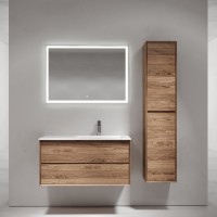 Тумба с раковиной Sancos Marmi 2.0 100 R дуб чарльстон