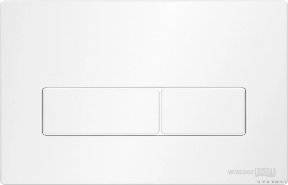 Система инсталляции для унитазов Wasserkraft Glan 66TLT.010.ME.WH.WH03 с кнопкой смыва белой