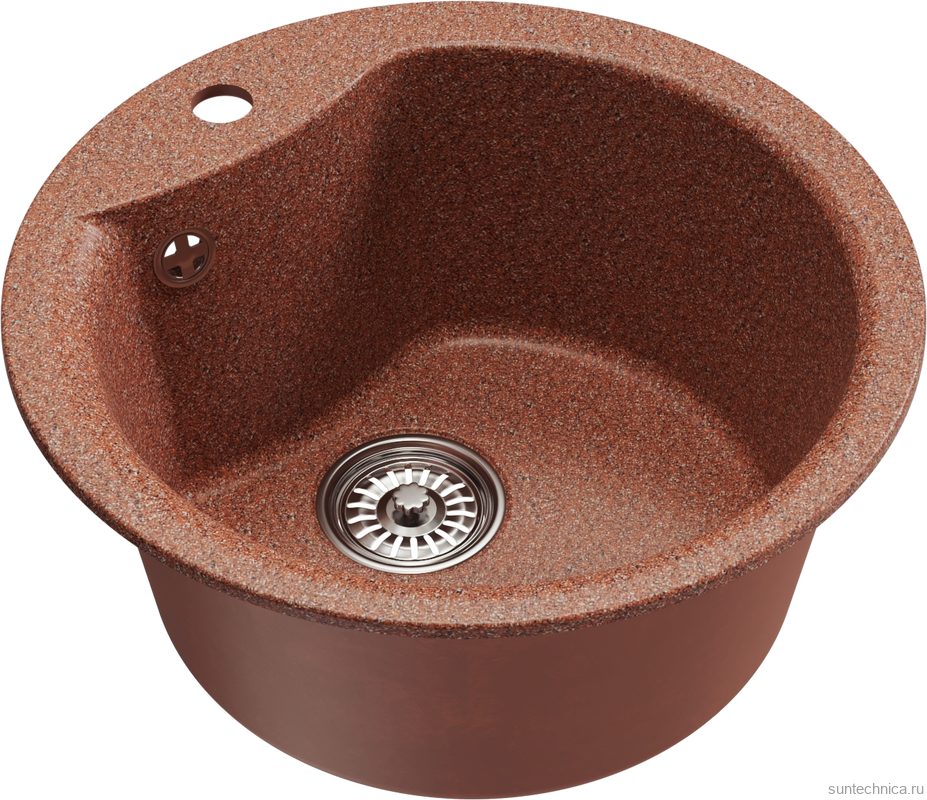 Мойка кухонная Mixline ML-GM12 терракотовый