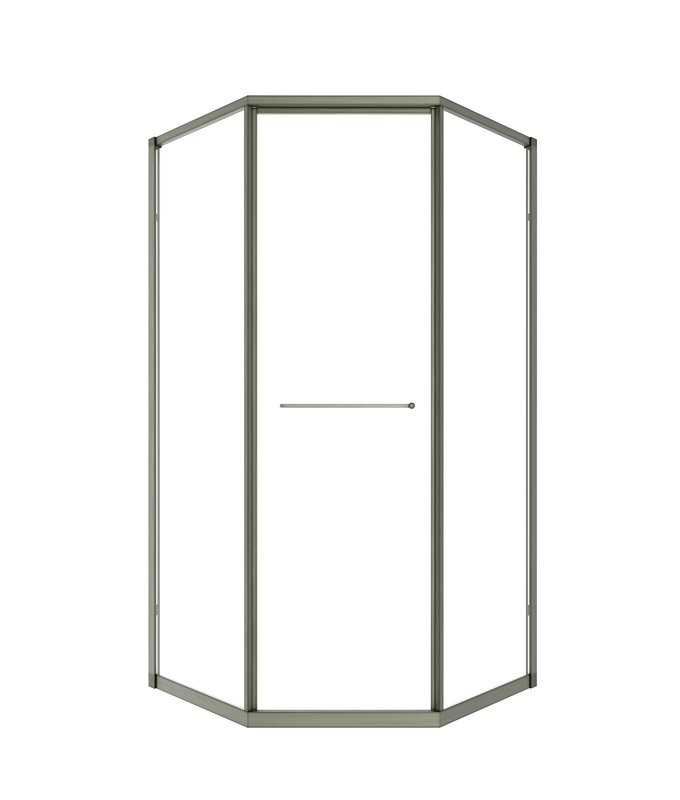 Душевой уголок Timo TTSS-100/13C-8R 100x100 см, профиль никель, стекло прозрачное