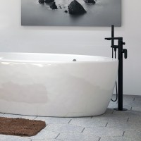 Напольный смеситель для ванны с душем Wasserkraft Elbe 7421