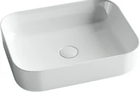 Тумба с раковиной Sancos Snob T 100 см, beige soft, столешница черный мрамор, раковина CN6011