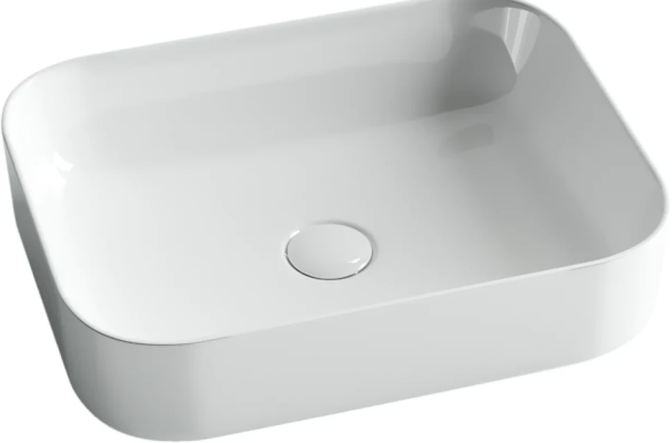 Тумба с раковиной Sancos Snob T 100 см, beige soft, столешница черный мрамор, раковина CN6011