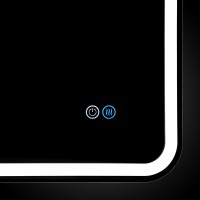 Зеркало Vincea VLM-3VC7007-2 70x70, с подсветкой и антизапотевателем