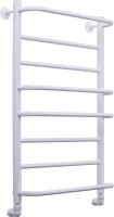 Полотенцесушитель водяной Comfysan Puro W-8 80х50 80x55 см, матовый белый, лесенка