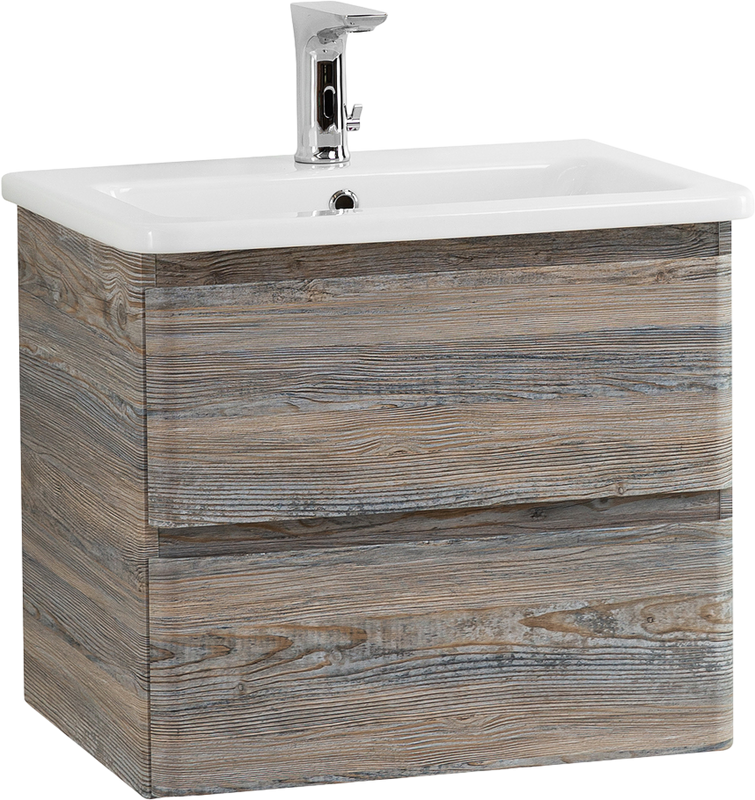 Тумба с раковиной BelBagno Albano-Cer 60 подвесная, pino scania